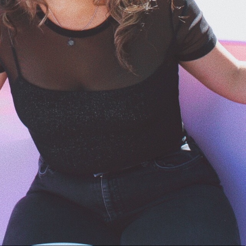 High Waisted Black Jeans
